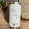 YETI Tumblers - Customized with your LOGO, Text or Image (USA)
