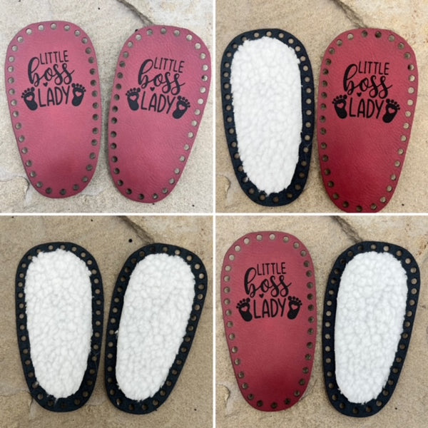 Baby Soles - Faux Leather : The Perfect Footwear for Your Little Bundle of Joy
