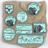 Faux Leather Tags - NEW COLOURS!  Pack of 25