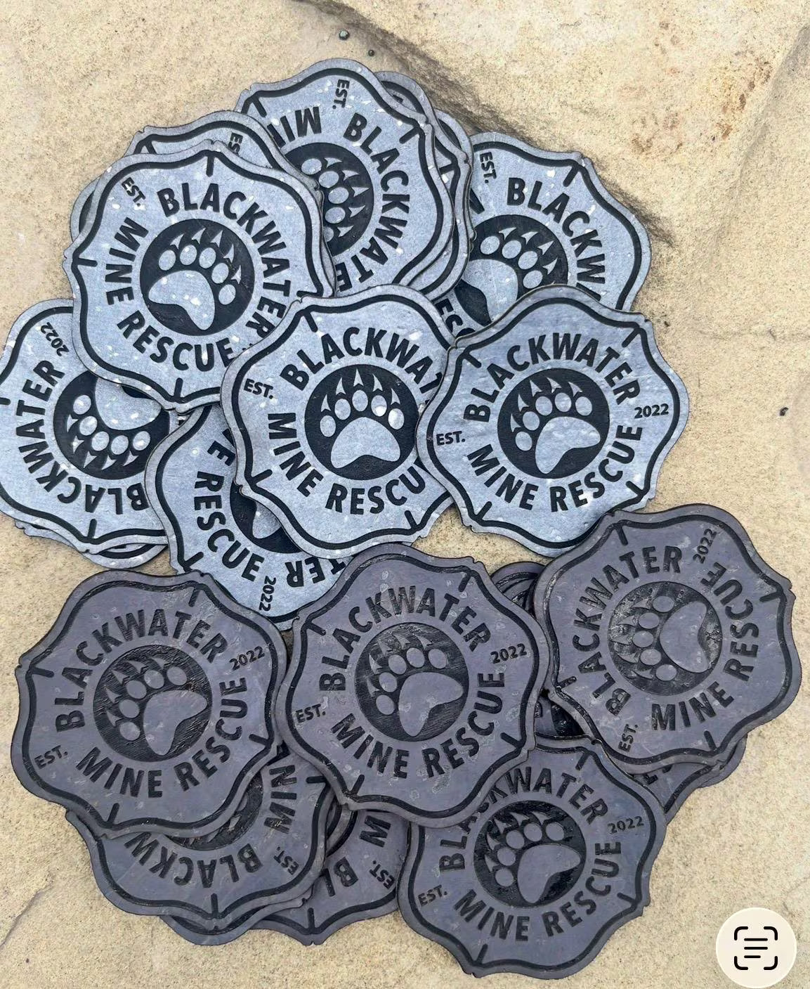 Iron On Backing - CORK - patches, tags, labels (25 Pack)