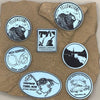Iron On Backing - Faux Leather - Patches, Tags, Labels (25 Pack)