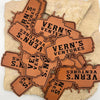 Iron On Backing - Faux Leather - Patches, Tags, Labels (25 Pack)