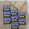 Iron On Backing - Full Colour Fabrics - Patches, Tags, Labels (25 Pack)