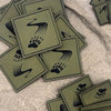Iron On Backing - Faux Leather - Patches, Tags, Labels (25 Pack)