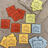 Ultra Suede Tags!!  - Pack of 25