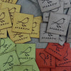 Ultra Suede Tags!!  - Pack of 25