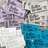 Iron On Backing - Ultra Suede - Patches, Tags, Labels (25 Pack)