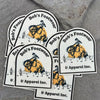 Iron On Backing - Full Colour Fabrics - Patches, Tags, Labels (25 Pack)
