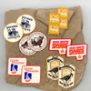 Iron On Backing - Full Colour Fabrics - Patches, Tags, Labels (25 Pack)