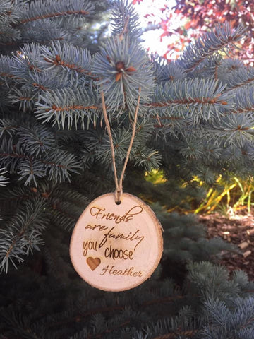 Christmas Tree Ornament - Any Saying