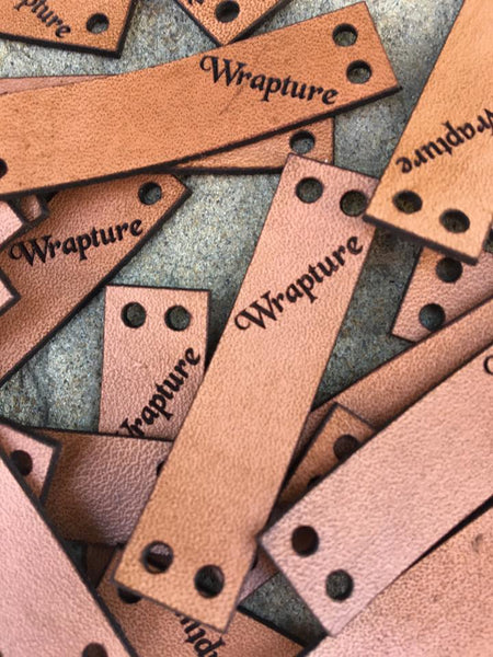 Real Leather Tags - Pack of 25 (Select Options / Quick Check Out)