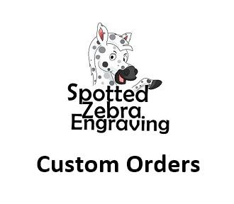 Custom Order for Katherine G. - 50 Pcs - 1.5x1.5 - Doodle Mom - Ultra Suede - Sandstone