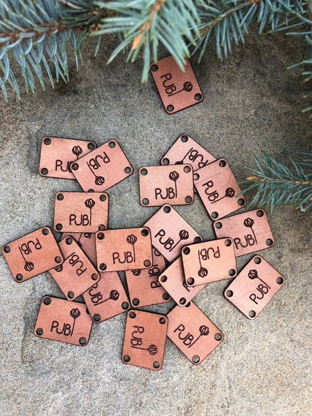 Real Leather Tags! - Pack of 25 (Customizer)