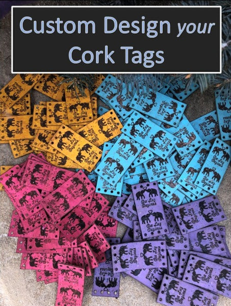 CORK Tags!!! - Pack of 25 (Customizer)
