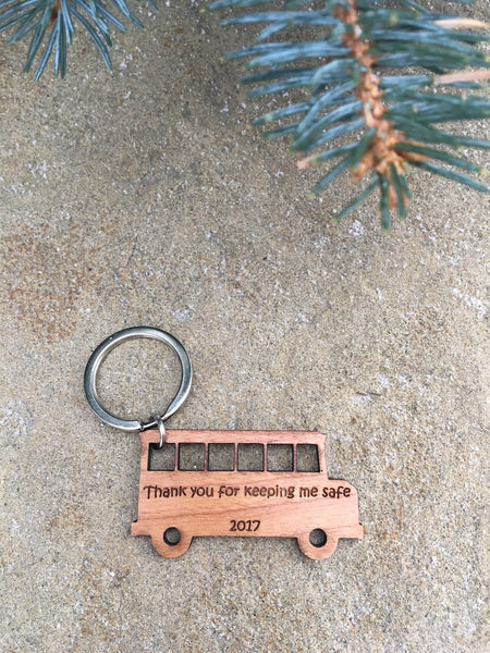 School Bus Keychain for your Bus Driver!