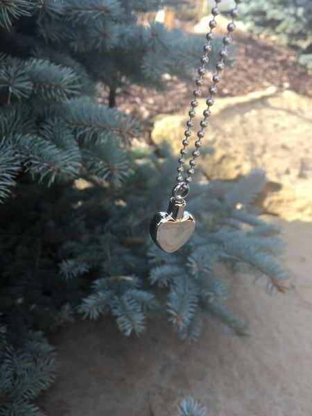 Beautiful Stainless Steel Urn Necklace